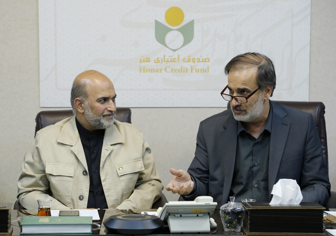نشست مدیرعامل صندوق اعتباری هنر با معاون امور هنری وزارت فرهنگ و ارشاد اسلامی